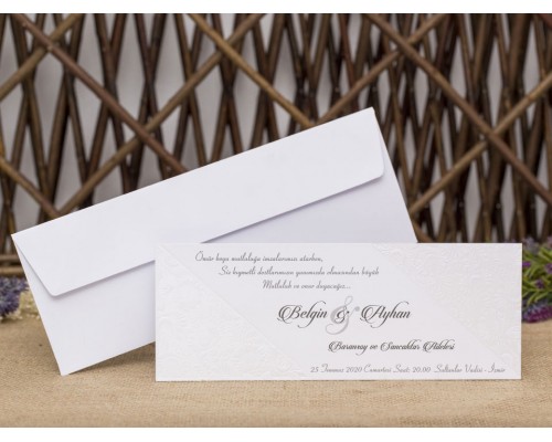 Wedding Davetiye 8182