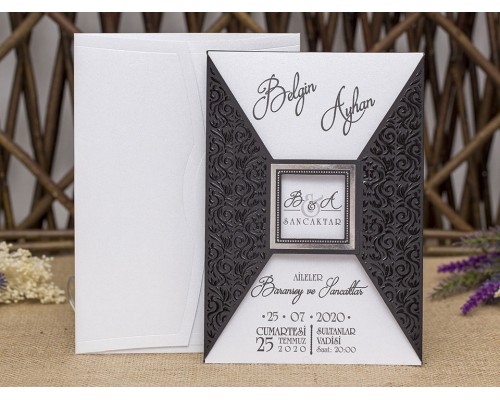 Wedding Davetiye 8311