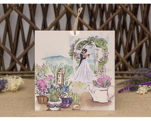 Wedding Davetiye 8329