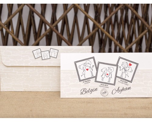 Wedding Davetiye 8362